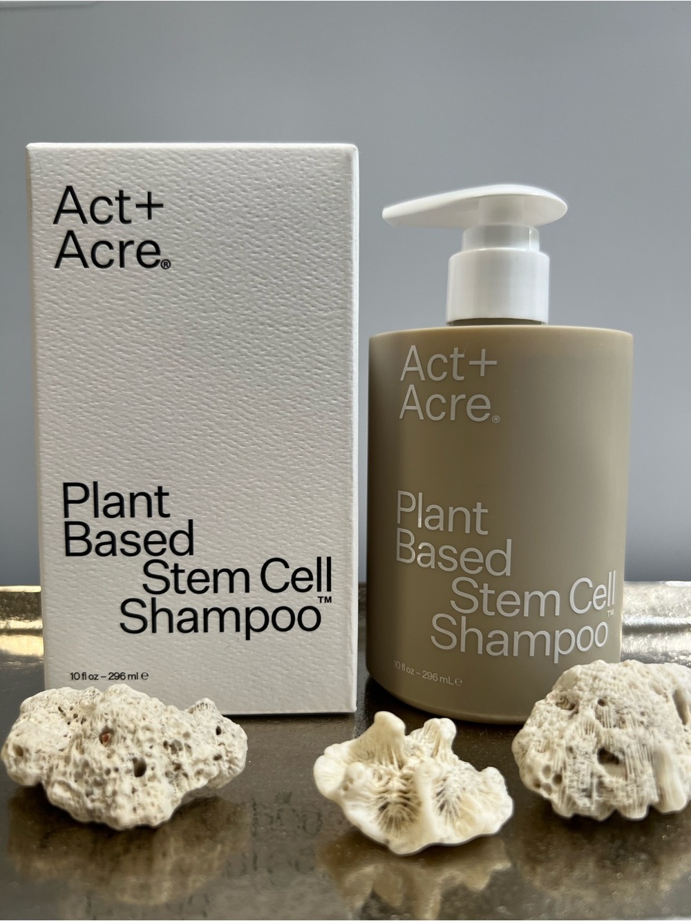 NIB ACT+ACRE Stem Cell Shampoo For Thicker+Fuller Hair 10 Oz.